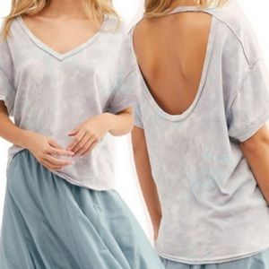 NWT Free People Tie Dye Top